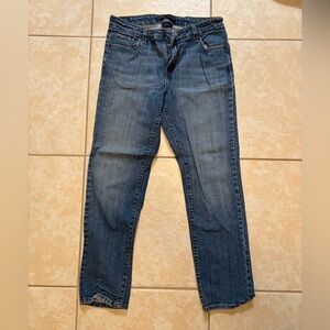 Levi's Dark Mid Rise Skinny